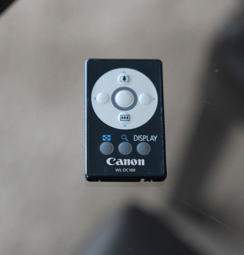 Canon dc100 remote for - canon,