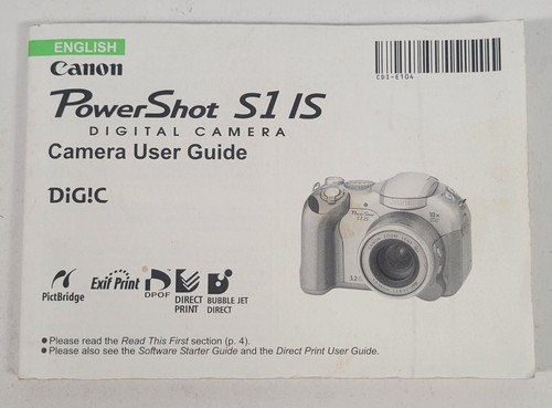 Canon powershot camera - s1,